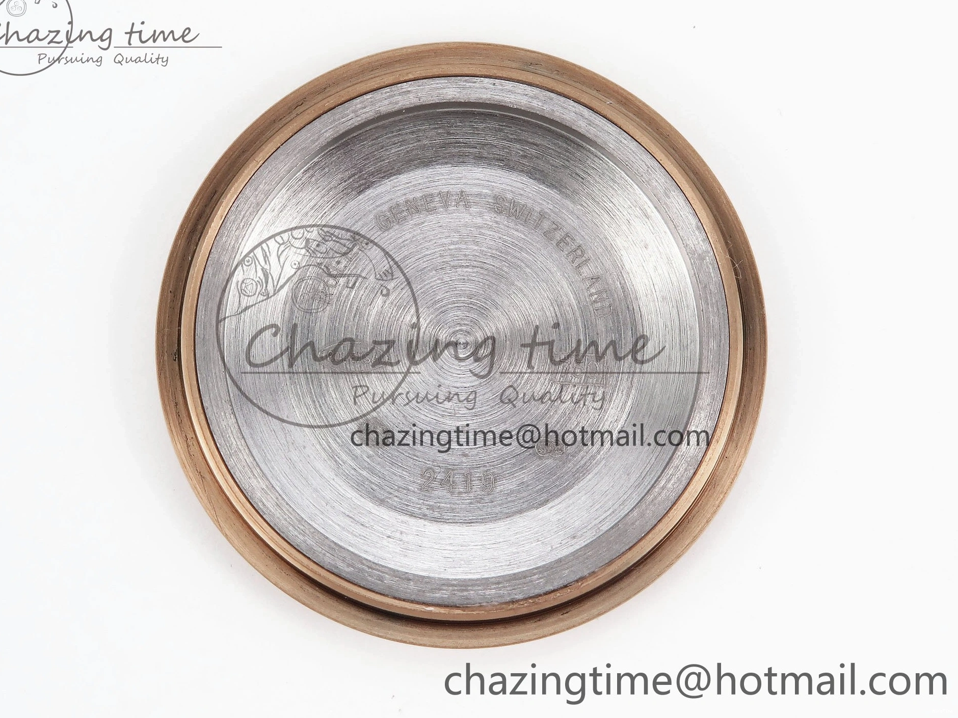 MiroTime 0321 ZipUp Day Date 36 RG TWSF Best Edition Blue Roman Diamonds Dial Diamonds Bezel on RG Bracelet A 1607